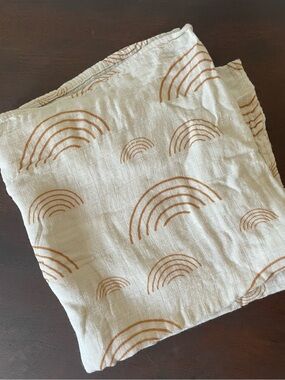 Silky Boho Swaddle Blanket